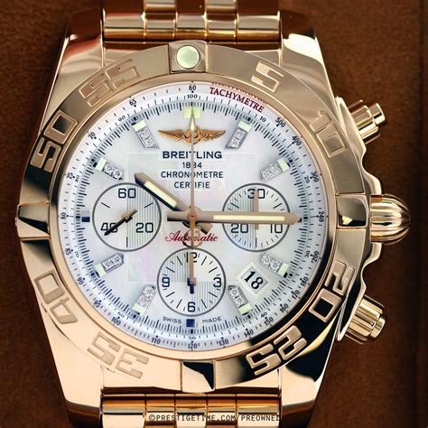 breitling used watches - pre owned breitling chronomat.